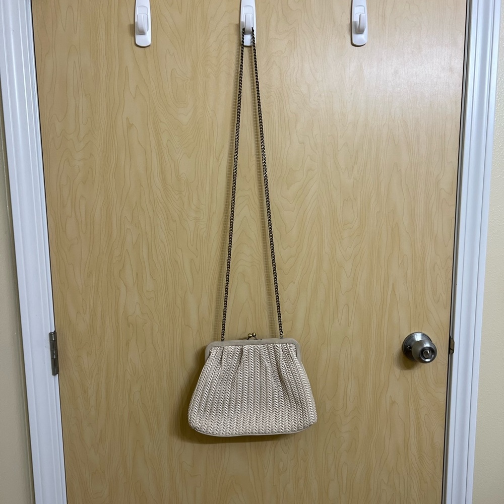 Target white cross body purse. Lightly used.